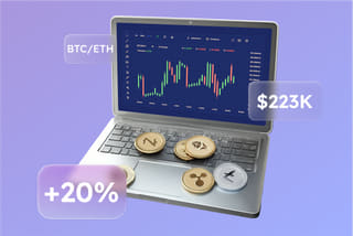 Tecnologia di visualizzazione del sistema di trading automatizzato AI su Alba Patrimorio